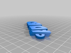 adolfo organização personalizado 3d print model - Mito3D