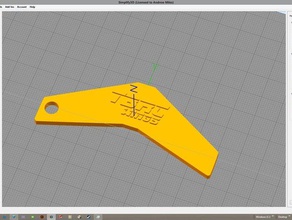 tbrc wings keychain signs logos 3d print model - Mito3D