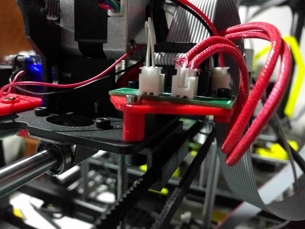 rigidbot-pcb-90-Grad-Platte-Legierung e3d einzelne Halterung drucken 3D print model - Mito3D