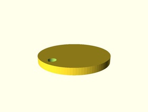 bitcoin keychain fob Münzen Abzeichen 3d print model - Mito3D