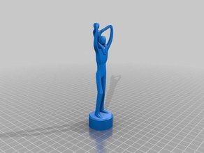 fathers day trophy award sculptures 3d print model - Mito3D