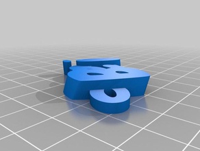 beci keychains customized 3d print model - Mito3D