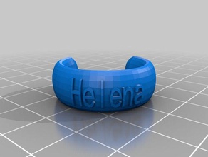 helena a moda personalizado 3d print model - Mito3D