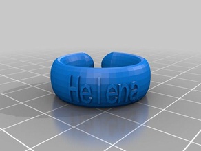 helena a moda personalizado 3d print model - Mito3D