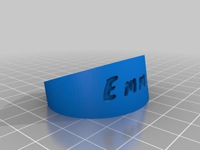 emma les bracelets personnalisé 3d print model - Mito3D