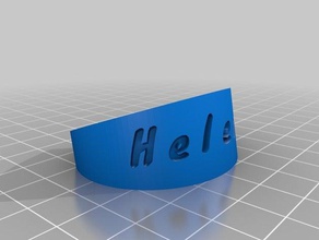 emma les bracelets personnalisé 3d print model - Mito3D