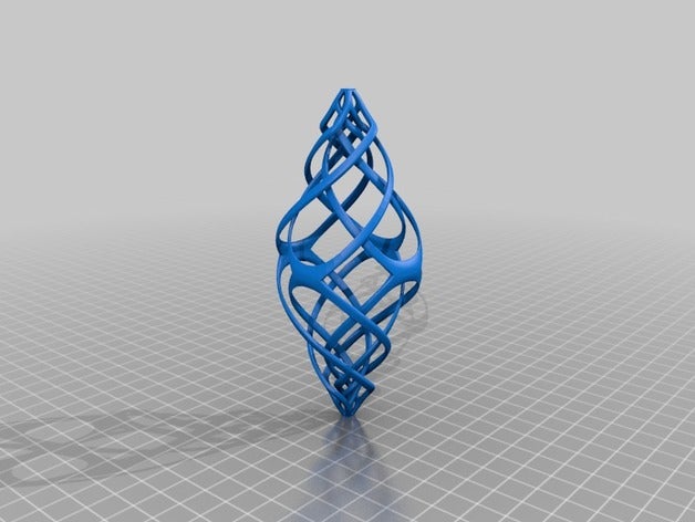 721 sanatsal sütun helix test 3D print model - Mito3D