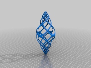 artistic column 721 helix test 3d print model - Mito3D