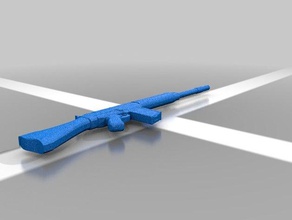 slr tüfek modelleri silah 3d print model - Mito3D