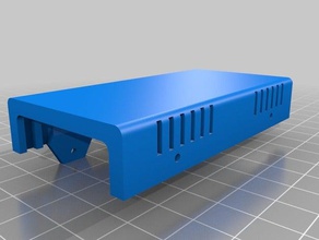 esp8266box-top eletrônica personalizado 3d print model - Mito3D