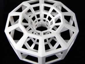 Polygon-torus Mathematik 3d print model - Mito3D