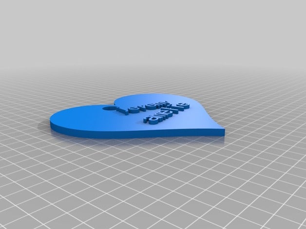 my customized keychain keychains 3D print model - Mito3D