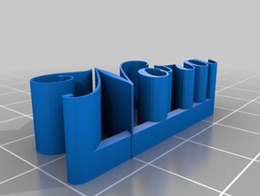 nora placa com o nome esculturas personalizado 3d print model - Mito3D