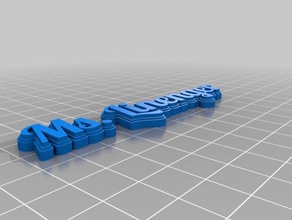 ms lcorrected keychains customized 3d print model - Mito3D