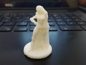 female elf wizard toy game accessories dd dungeons dragons 3d print model - Mito3D
