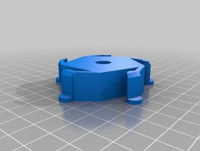 my customized spool hub andrew 3d printer parts 3d print model - Mito3D