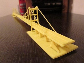 hong kong tsing ma bridge des bâtiments structures 3d print model - Mito3D