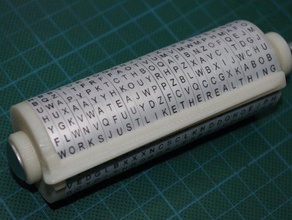 m-94 cipher Gerät wwii us army Modelle 3d print model - Mito3D
