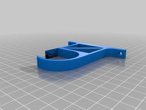 meine angepasste parametrische pipe hanger fixe Stärkung der bar Haushalt 3d print model - Mito3D
