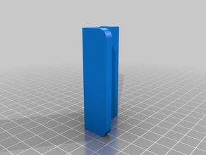 shower door handle 3d printing 3d print model - Mito3D