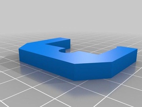 led corda clipe 3d impressão 3d print model - Mito3D