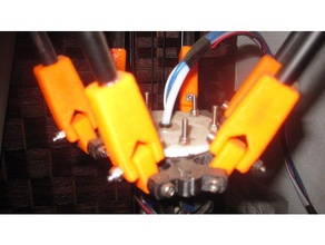 delta extremos de la barra optimizado carbono flecha del eje 3d impresora partes rostock 3d print model - Mito3D