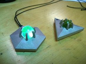 progetto di uranio slm gioielli alluminio il laser lasercut taglio metallo 3d print model - Mito3D