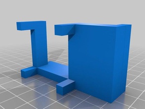 robo3d r1+ plaka tutucu oluşturun baskı buildplate buildplatform klip 3d print model - Mito3D