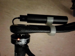 favero beproassioma pedal powermeter ladehalter für powerbank spor açık havada assioma bepro bisiklet 3d print model - Mito3D
