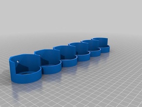 mon paramétrique personnalisé étagère à épices cuisine manger 3d print model - Mito3D