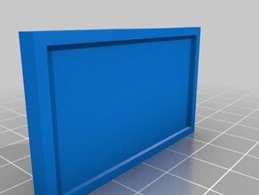 mini tela plana 3d impressão 3d print model - Mito3D