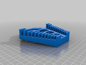 modified metric wrench organizer caddy tool holders boxes 3d print model - Mito3D