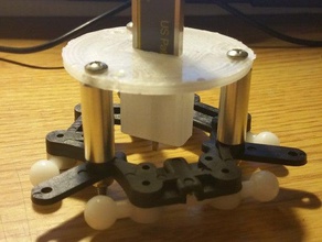 rostock max v2 Bremssattel montieren 3d Drucker Zubehör 3d print model - Mito3D