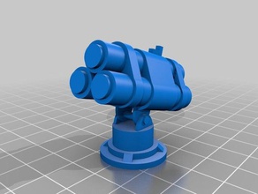 boom beach Raketenwerfer Spiele 3d print model - Mito3D