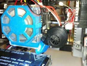 prusa i3 filament turbo fan 3d printer accessories folgertech 3d print model - Mito3D
