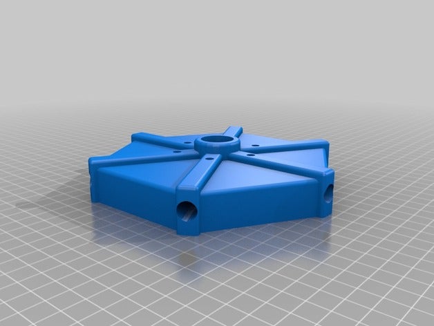 soutien hexbeam de l'antenne d'autres 3D print model - Mito3D