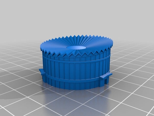 Varşova'daki rotunda pko binalar yapılar 3D print model - Mito3D