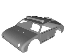 auto della polizia 3d stampa 3d print model - Mito3D