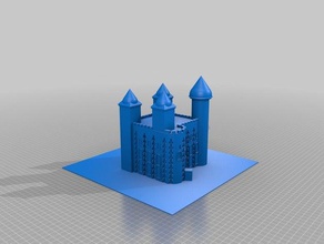 tower london-white durchsucht Replikate 3d print model - Mito3D