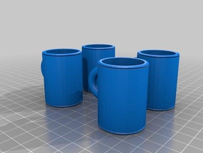 cups 3d printing 3d print model - Mito3D