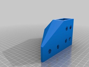 d-bot bottom foot corner brackets rigidity 3d printing customized 3d print model - Mito3D