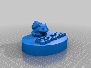 sebos bulbasaur 3d impressão 3d print model - Mito3D
