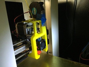 printrbot play blower fan shroud 3d printer parts 3d print model - Mito3D