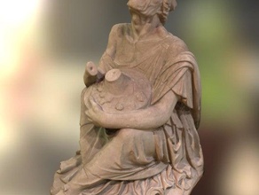 old woman vase scans replicas 3d printing scan greek photogrammetry roman sculpture statue 3d print model - Mito3D