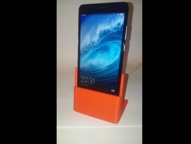 huawai honor 5x teléfono muelle de carga móvil celular dock x5 huawei 3D print model - Mito3D