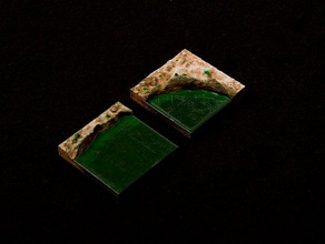 caverna fiume openforge compatibile modelli dwarven forge pathfinder rpg tavolo 3d print model - Mito3D