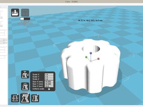 palomilla para tuerca tensadora eje 3d de la impresora accesorios 3d print model - Mito3D