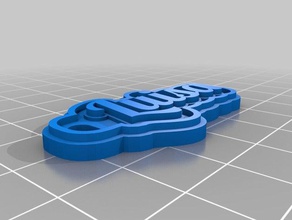 luisa llaveros personalizado 3d print model - Mito3D
