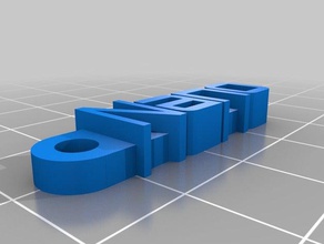 nano organización personalizado 3d print model - Mito3D