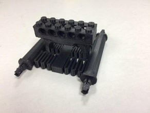 lego sospeso telaio costruzione giocattoli 3d print model - Mito3D